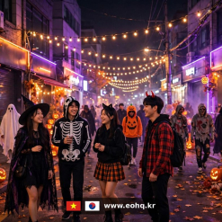Halloween ở Hàn 2026: đi Itaewon hay Everland? Cẩm nang chơi vui + an toàn 🎃