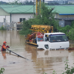 Thành phố 인천, 경기 mưa lớn gây nhiều thiệt hại