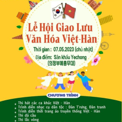 Lễ Hội Giao Lưu Văn Hóa Việt-Hàn