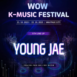 🔥 YOUNGJAE (GOT7) GÓP MẶT TẠI WOW K-MUSIC FESTIVAL Ở TP.HCM!