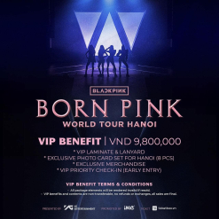 BLACKPINK TUNG GIÁ VÉ VÀ SƠ ĐỒ CHÍNH THỨC CHO CONCERT BORN PINK TẠI HÀ NỘI